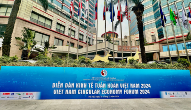 Đại diện Mắt Xanh tham dự Diễn đàn Kinh tế tuần hoàn Việt Nam 2024
